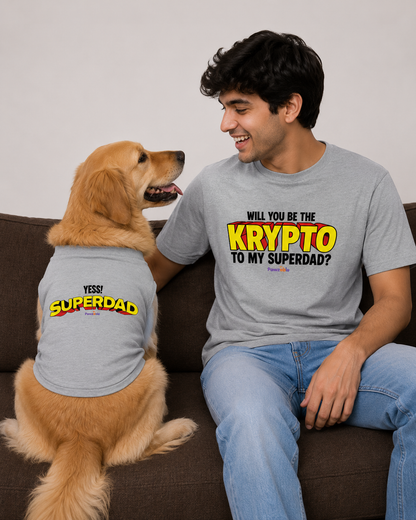 Super Dad and Krypto Grey Combo