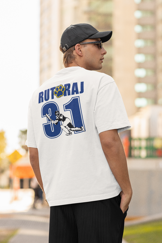 RUTURAJ - Chennai Supaw Kings Oversized T-shirt