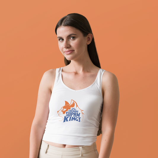 Chennai Supaw Kings Crop Tank