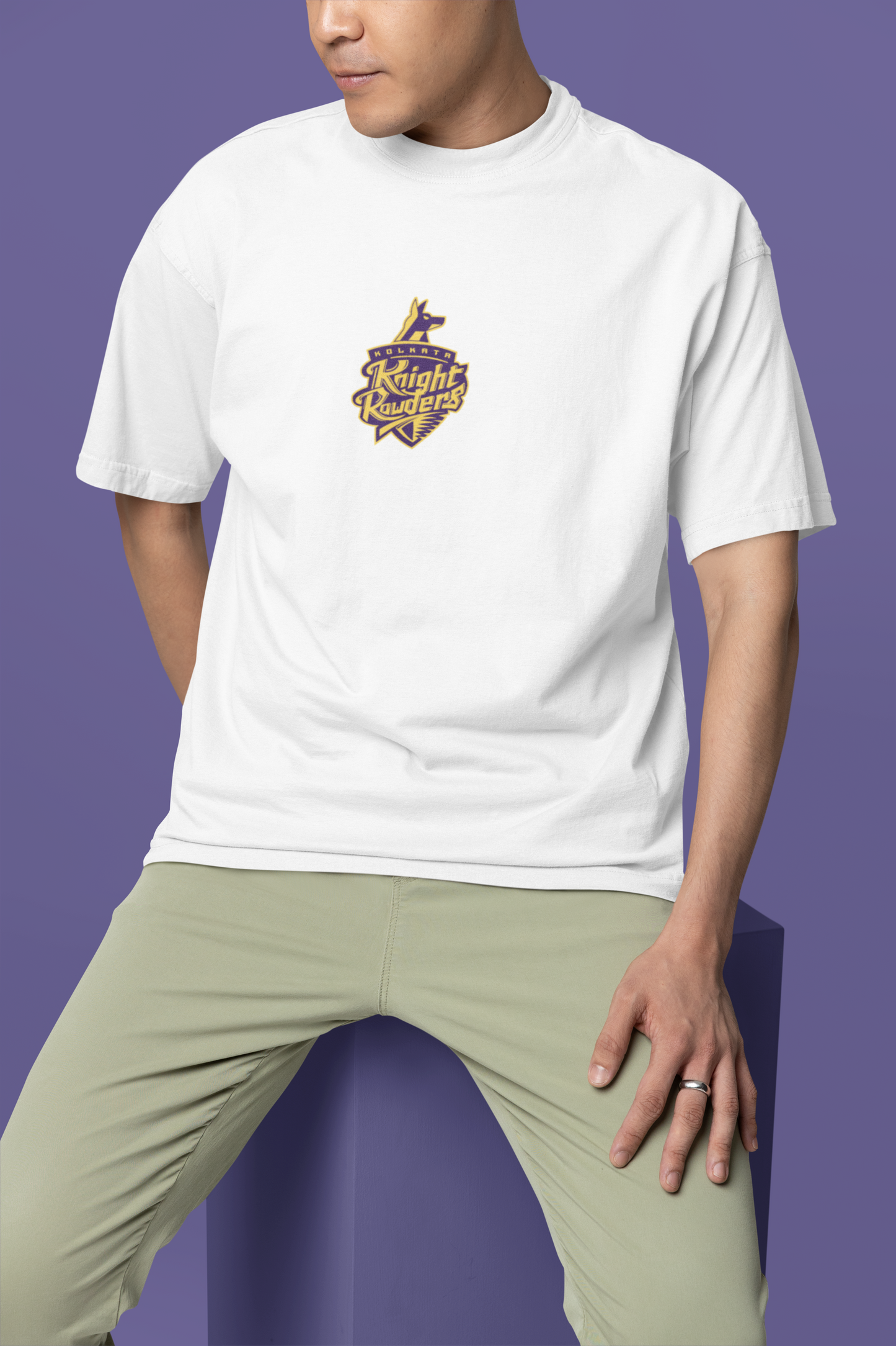 SRK - Kolkata Knight Rowders Oversized T-shirt