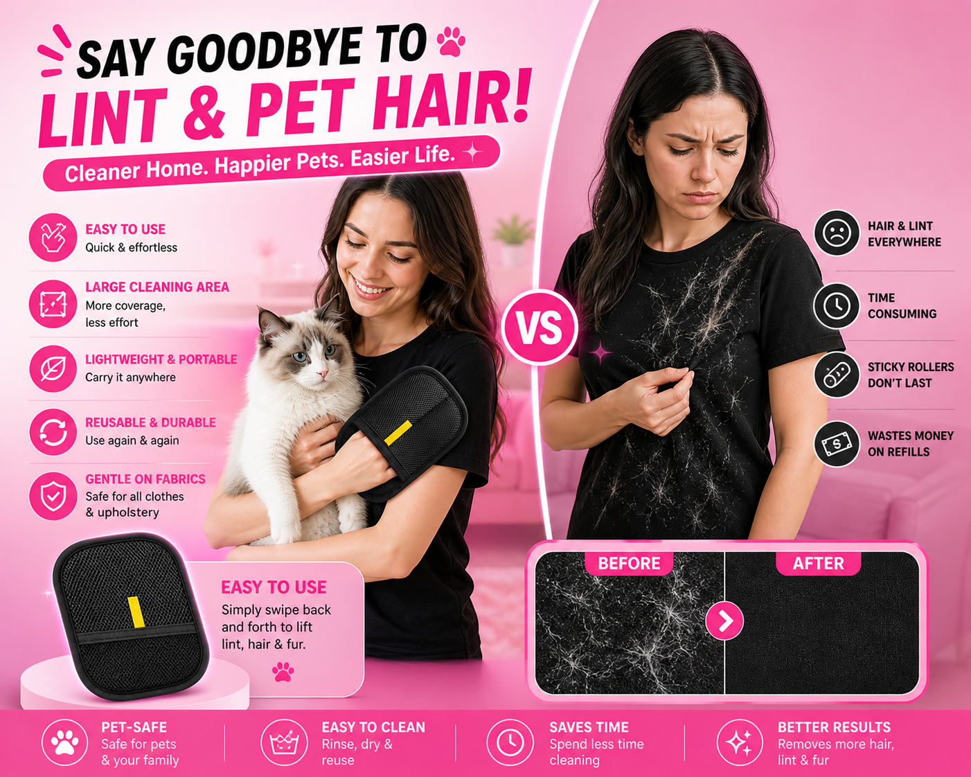 FurrFree Lint Remover (PACK OF 2)