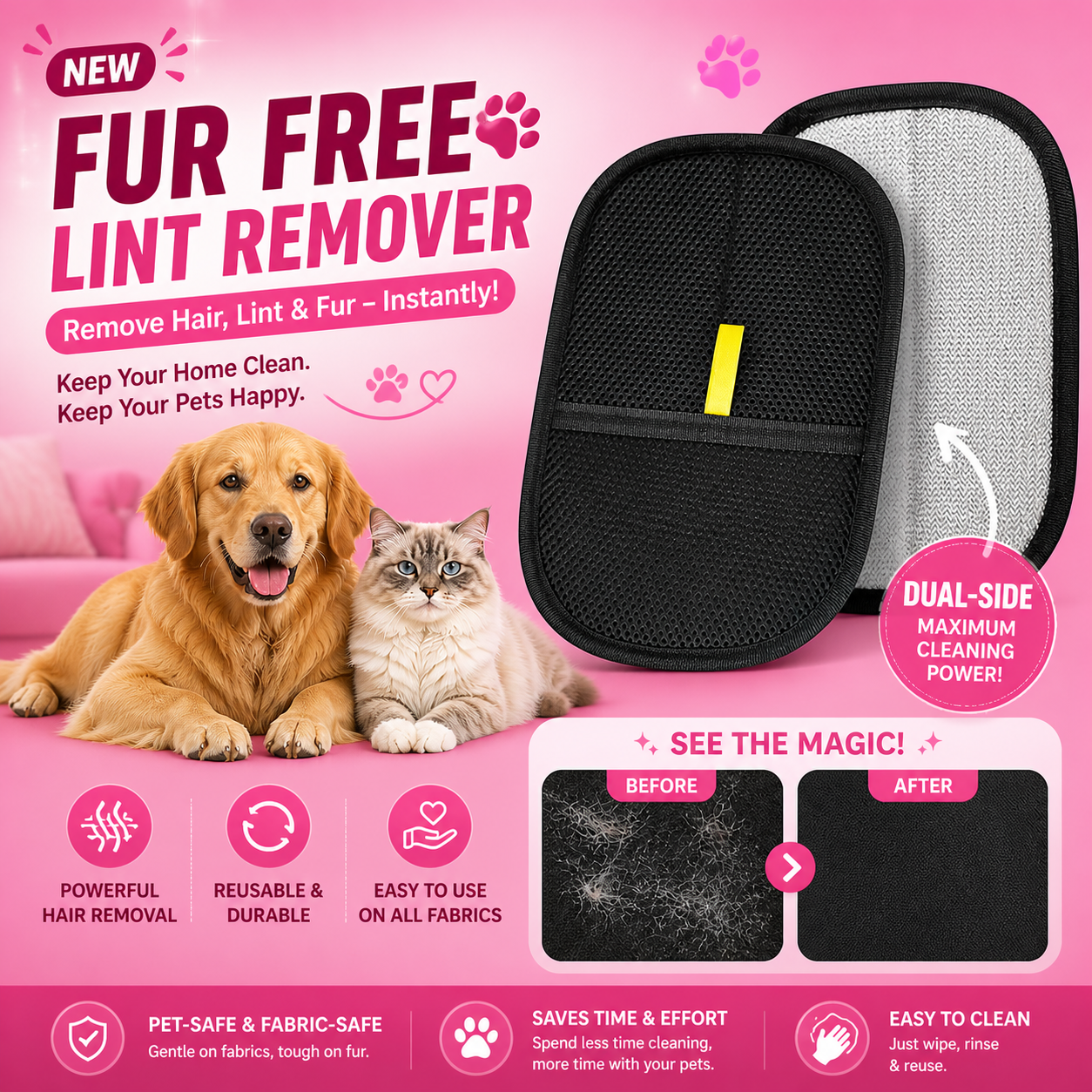 FurrFree Lint Remover (PACK OF 2)