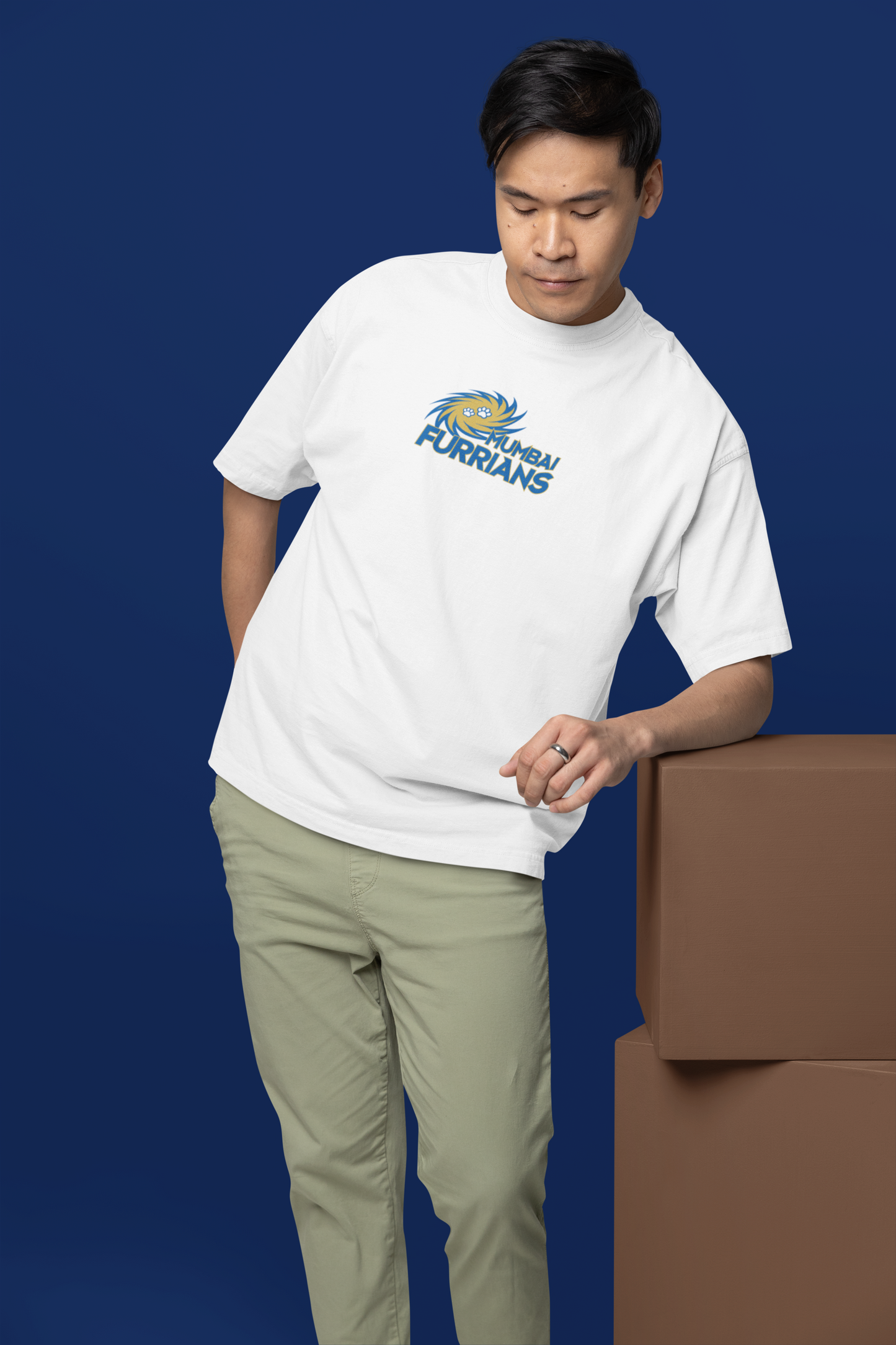 BUMRAH - Mumbai Furrians Oversized T-shirt