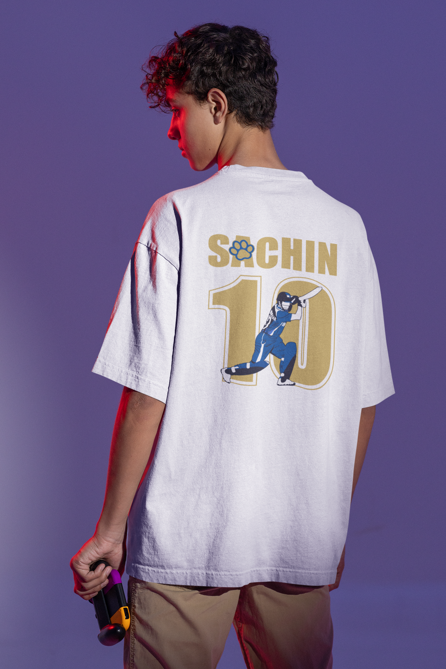 SACHIN - Mumbai Furrians Oversized T-shirt